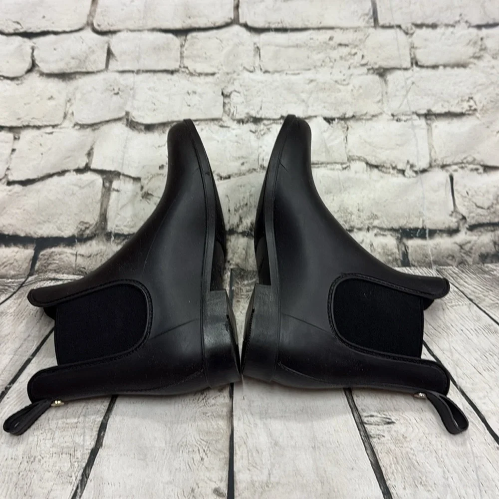 Sam Edelman Black Chelsea Rain Boot